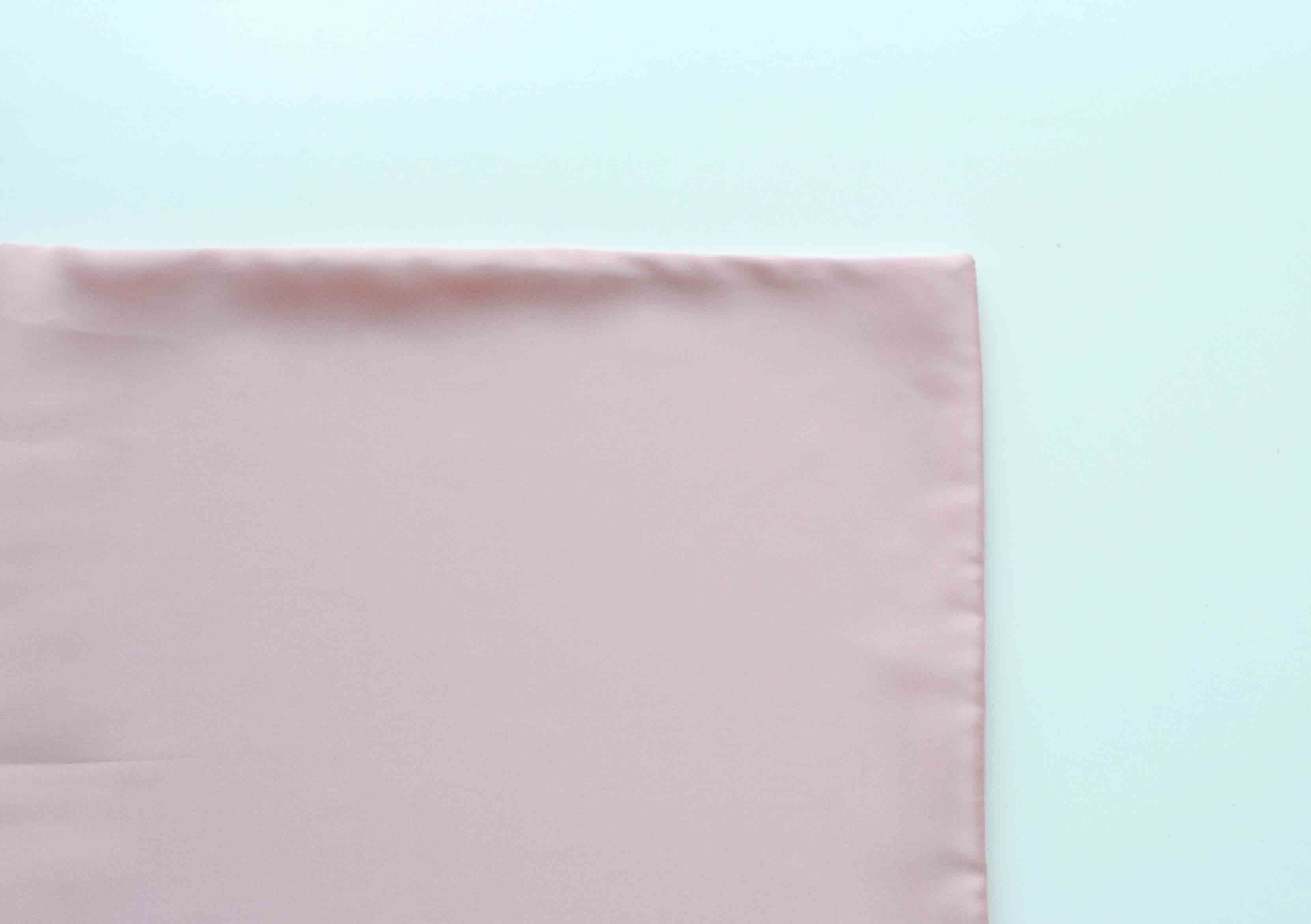 how to sew a pillowcase press seams flat